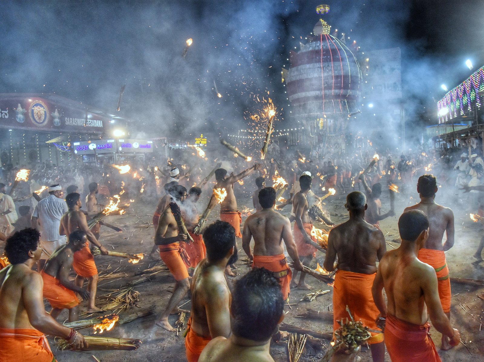 Tootedar/Agni Keli at Kateel Temple