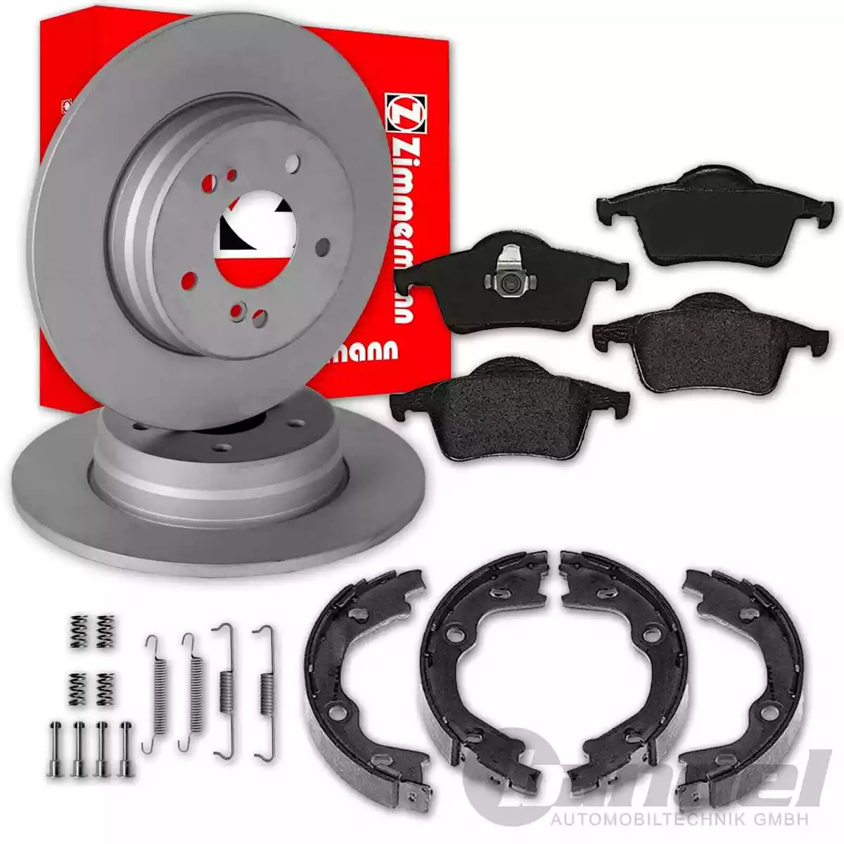 Гальмівні колодки та диски Zimmermann для KIA OPTIMA: безпека та якість