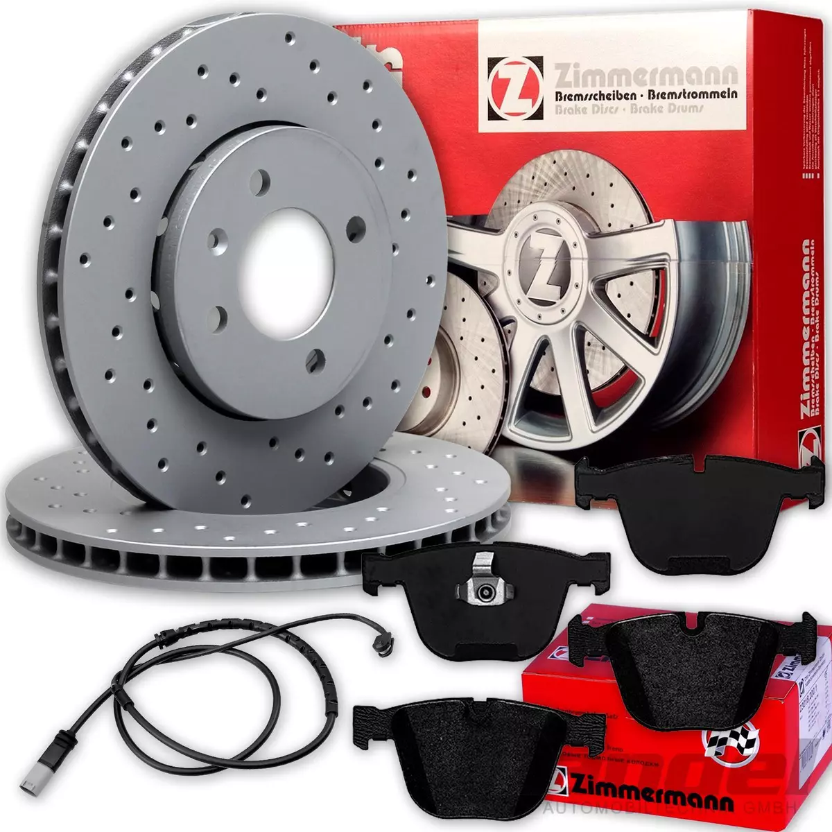 Гальмівні диски та колодки Zimmermann для MINI F55 Cooper D: Надійність і безпека