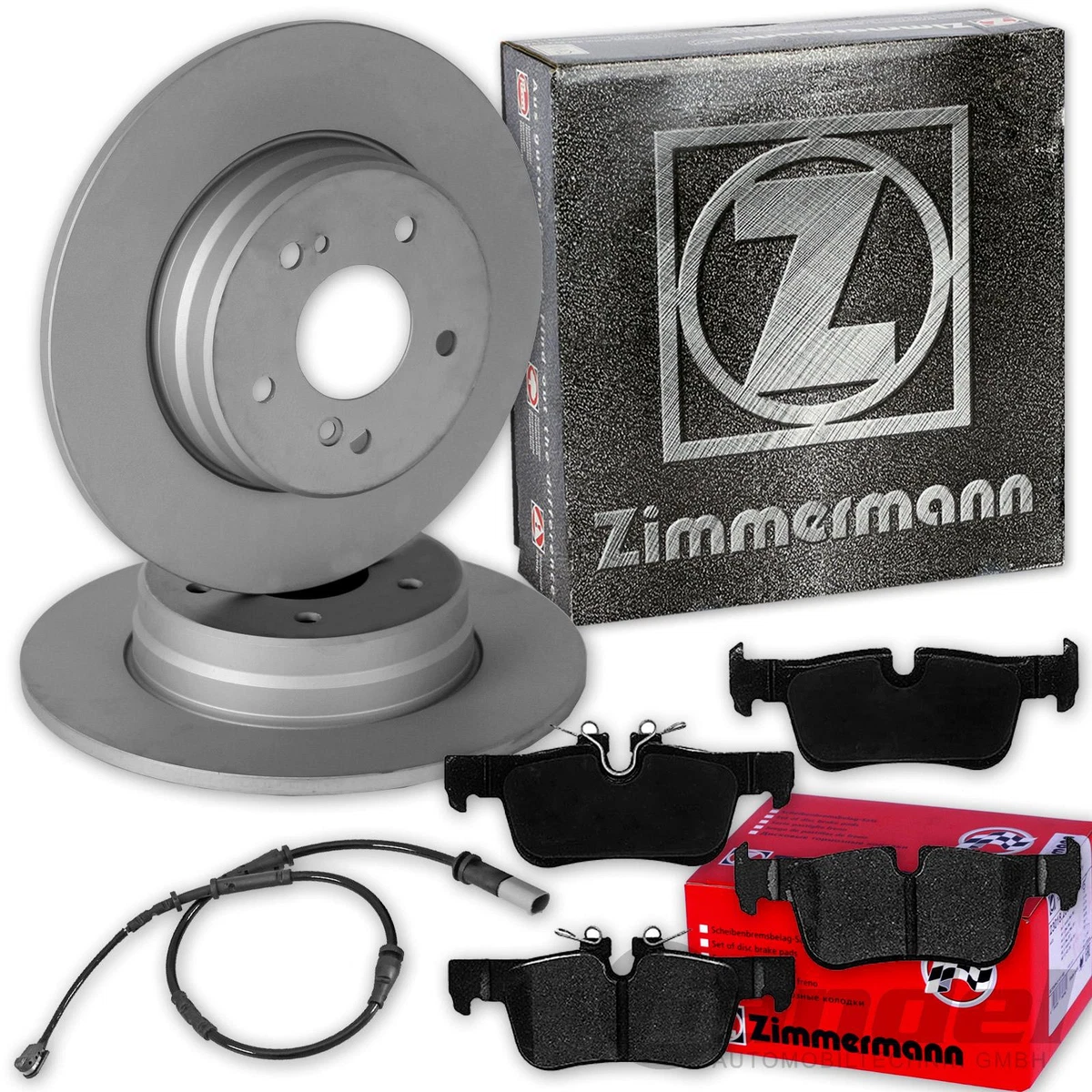 Гальмівні диски та колодки Zimmermann для MERCEDES-BENZ SPRINTER 3,5-Т