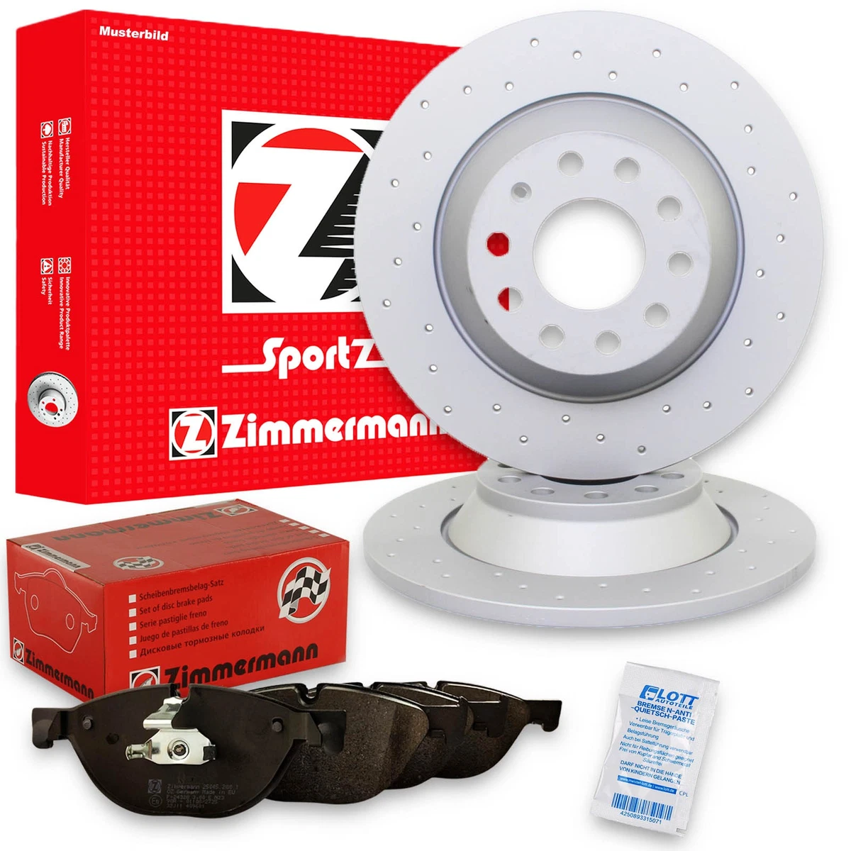 Кращі гальма для Toyota RAV 4 III (ZSA30) від Zimmermann