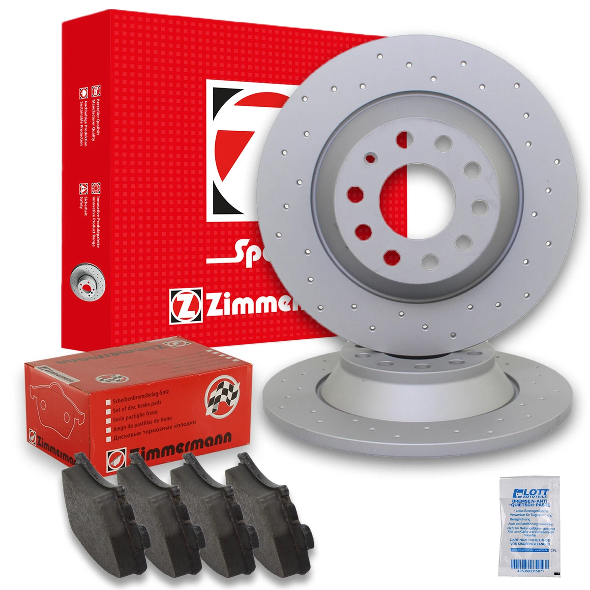 Знижки на гальмівні системи Zimmermann для AUDI A5 (F53, F5P)