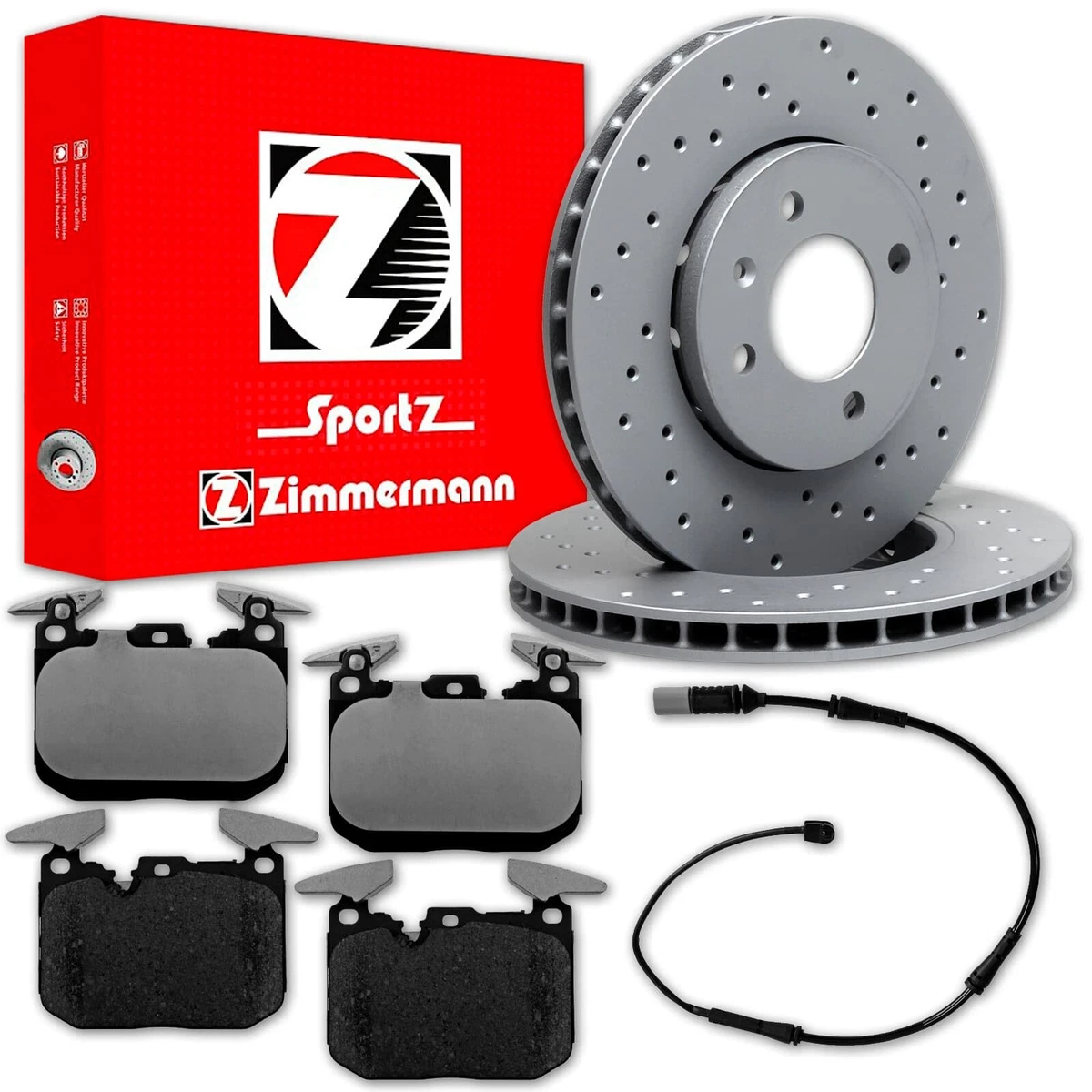 Гальмівні колодки та диски Zimmermann для AUDI A3 Cabriolet: безпека та якість