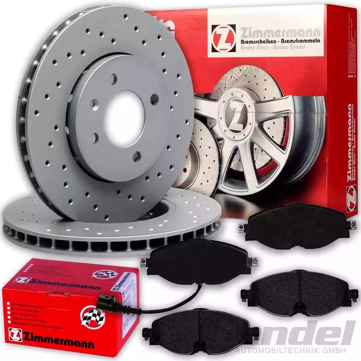 Гальмівні колодки та диски Zimmermann для CITROEN JUMPER (230P)