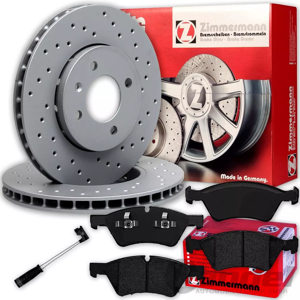 Гальмівні диски та колодки Zimmermann для CITROEN XANTIA Break - Надійність та безпека