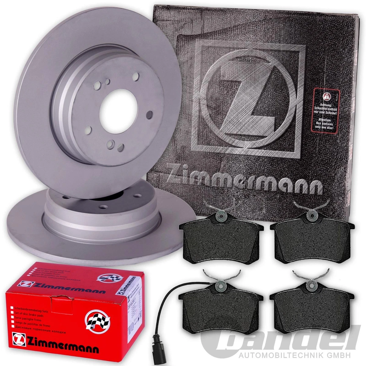 Гальмівні колодки та диски Zimmermann для KIA OPTIMA: безпека та якість