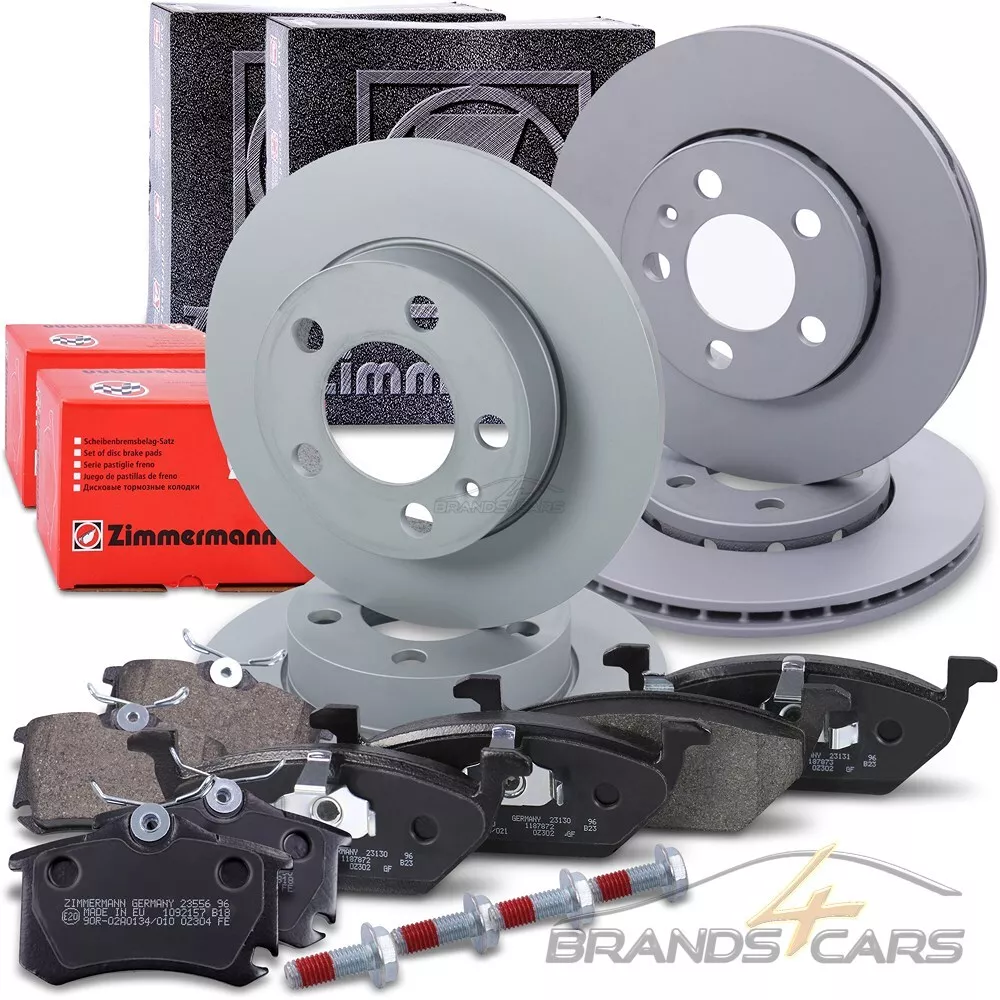 Гальмівні колодки та диски Zimmermann для AUDI A3 Cabriolet: безпека та якість